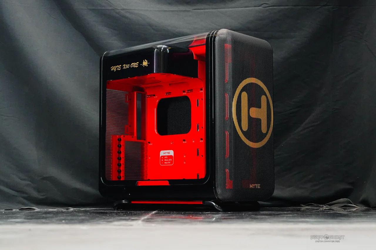 HYTE X50 PCケース 黒×赤 HYTE X50レビュー｜GreyGhostCCC じーま