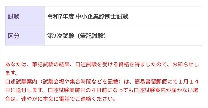 中小企業診断士2次試験受かりました。｜KANI