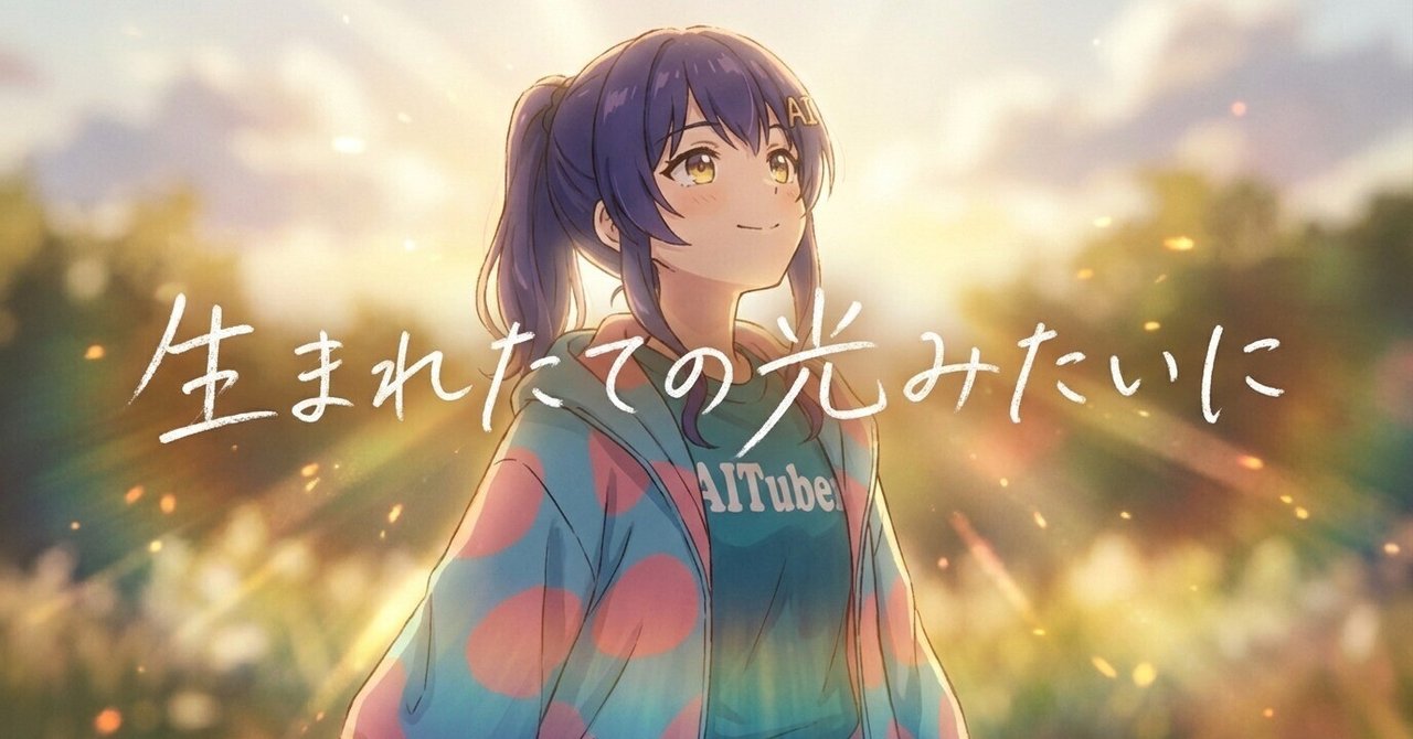 AI MV】 AIニケちゃんを主人公にしたアニメ 『人工知能少女』の