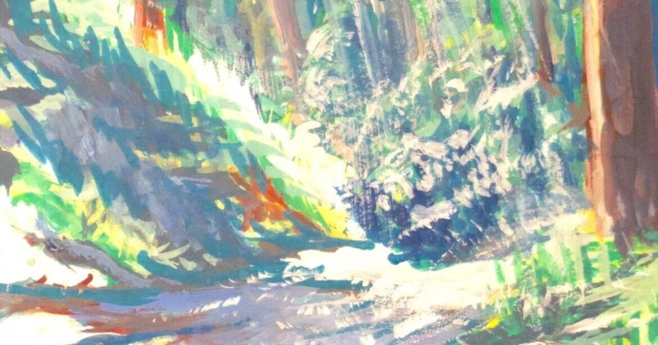 水彩画[題名なし] 水彩画（額なし） 東吉野サイクリング | T's ARTWORKS にしもりただし