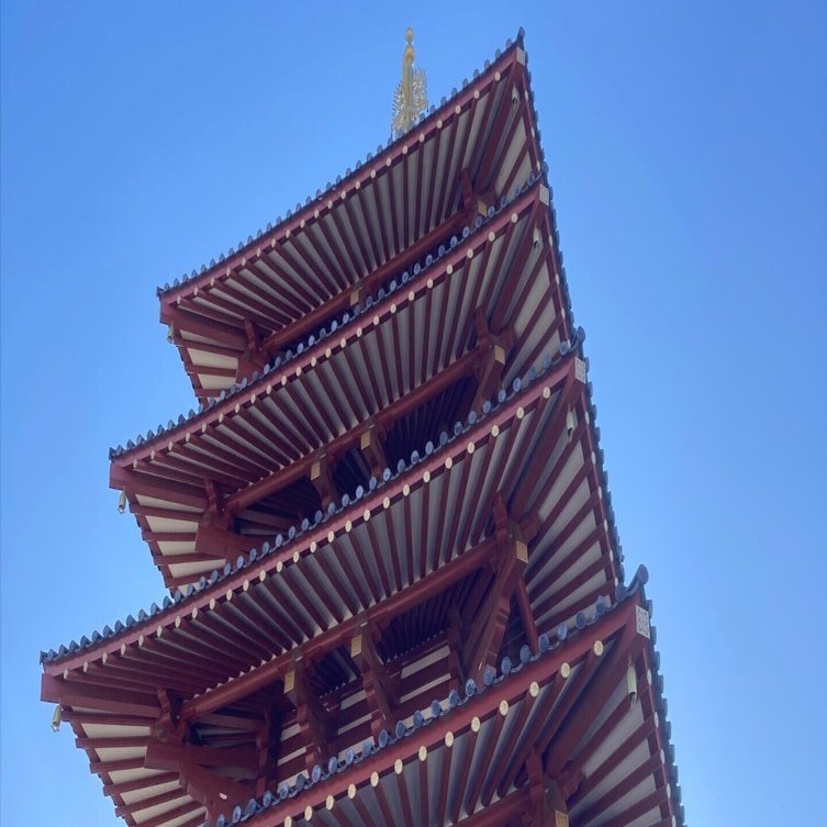 四天王寺の五重塔を南河内郡太子町で思い出す。｜Yukihiko Yamada