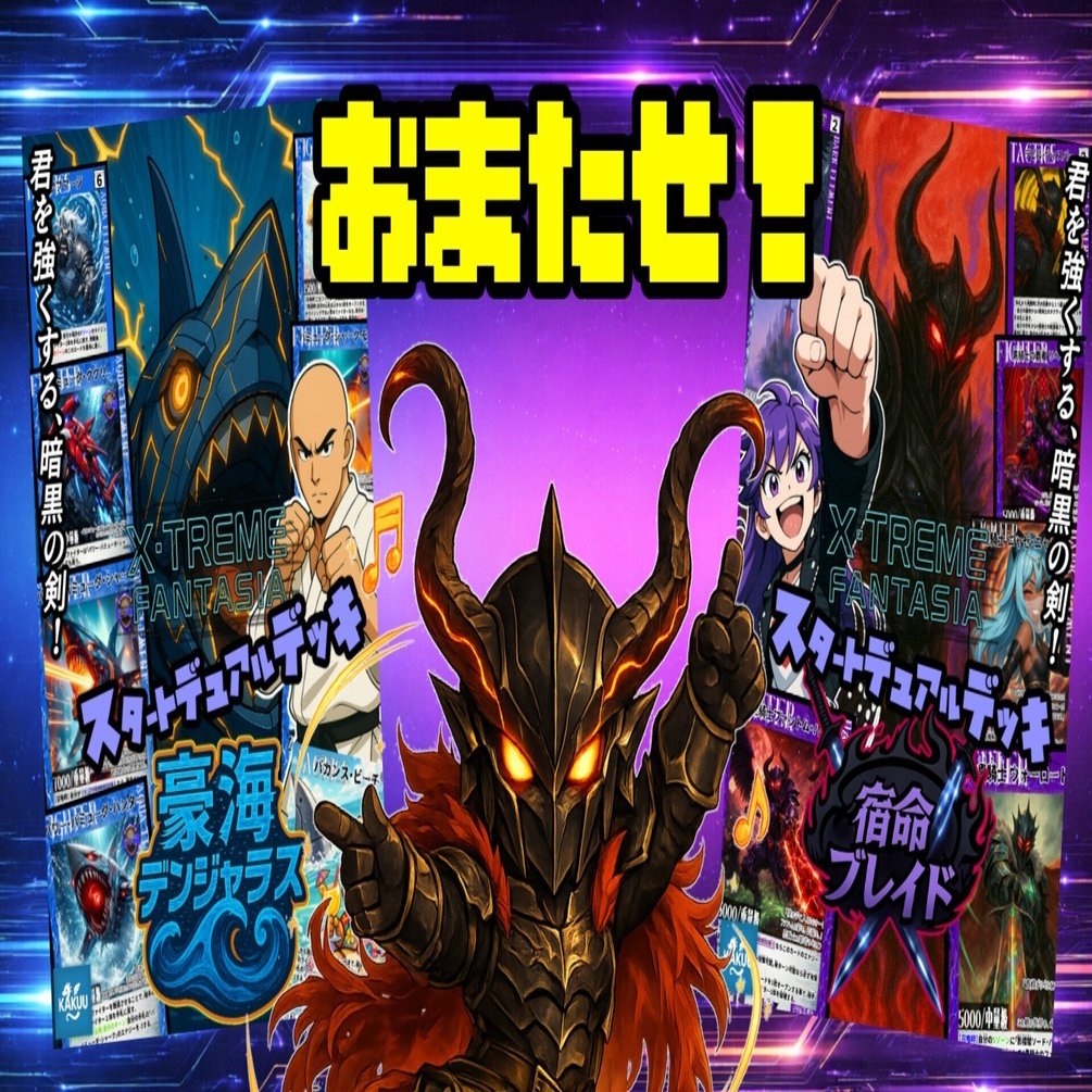 カードリスト公開】架空TCGエクファン新スタートデュアルデッキ無料