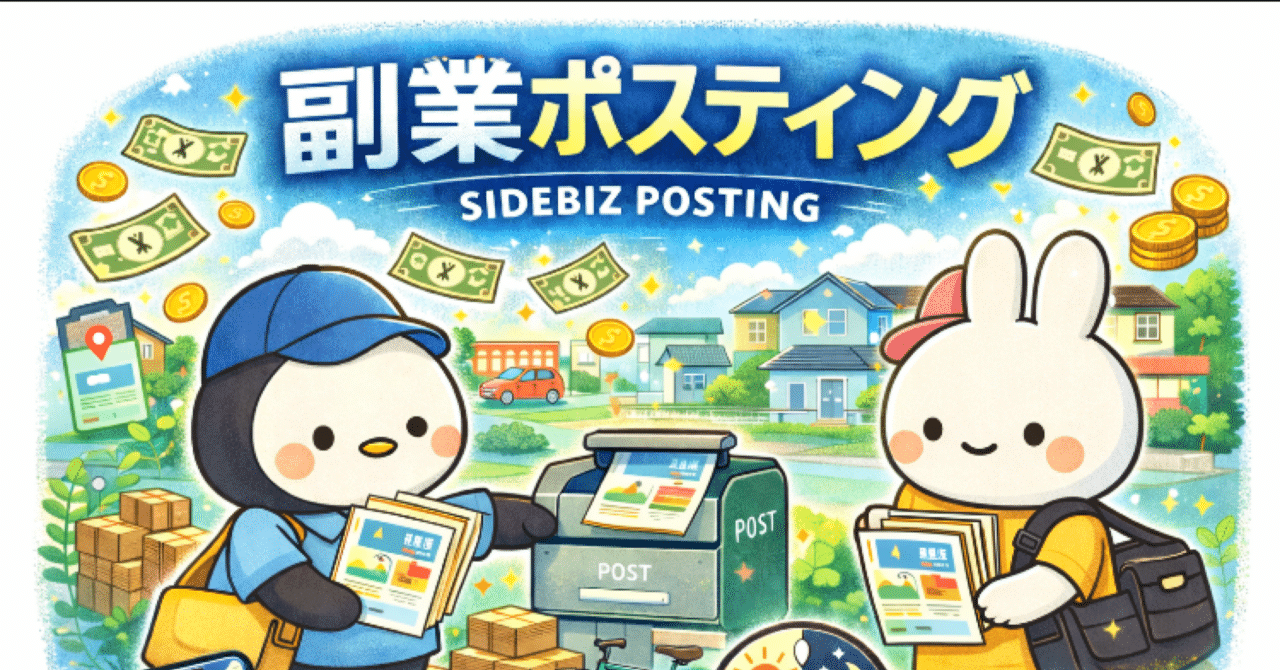 自己紹介｜30代｜会社員｜副業｜スキマ時間｜朝活｜小銭稼ぎ｜はじめてのnote｜配り人