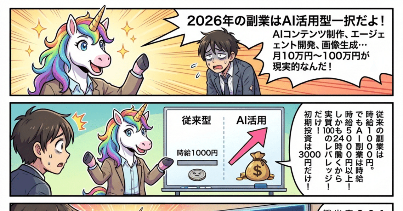 2026年に始めるべき副業 - 月10万円稼ぐ人と0円の人の決定的な違い｜めたごろう