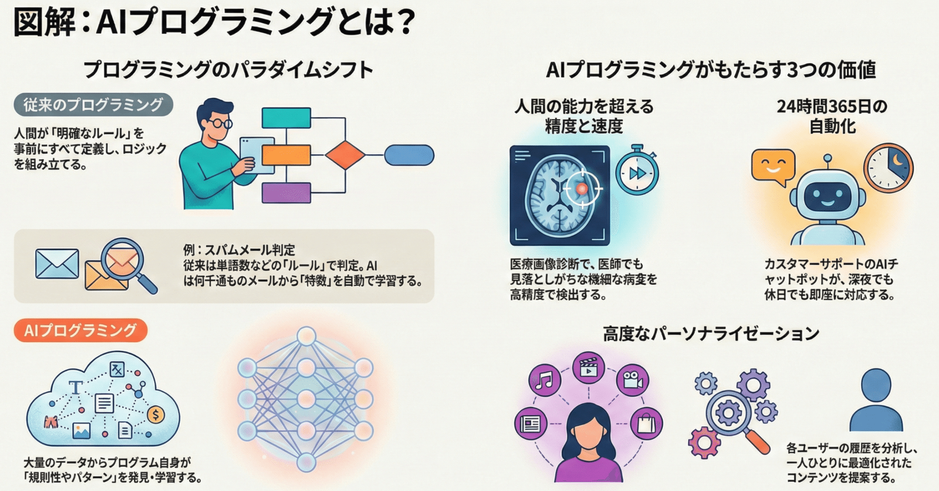 AIプログラミングとは？基礎から実践まで徹底解説｜未来共創