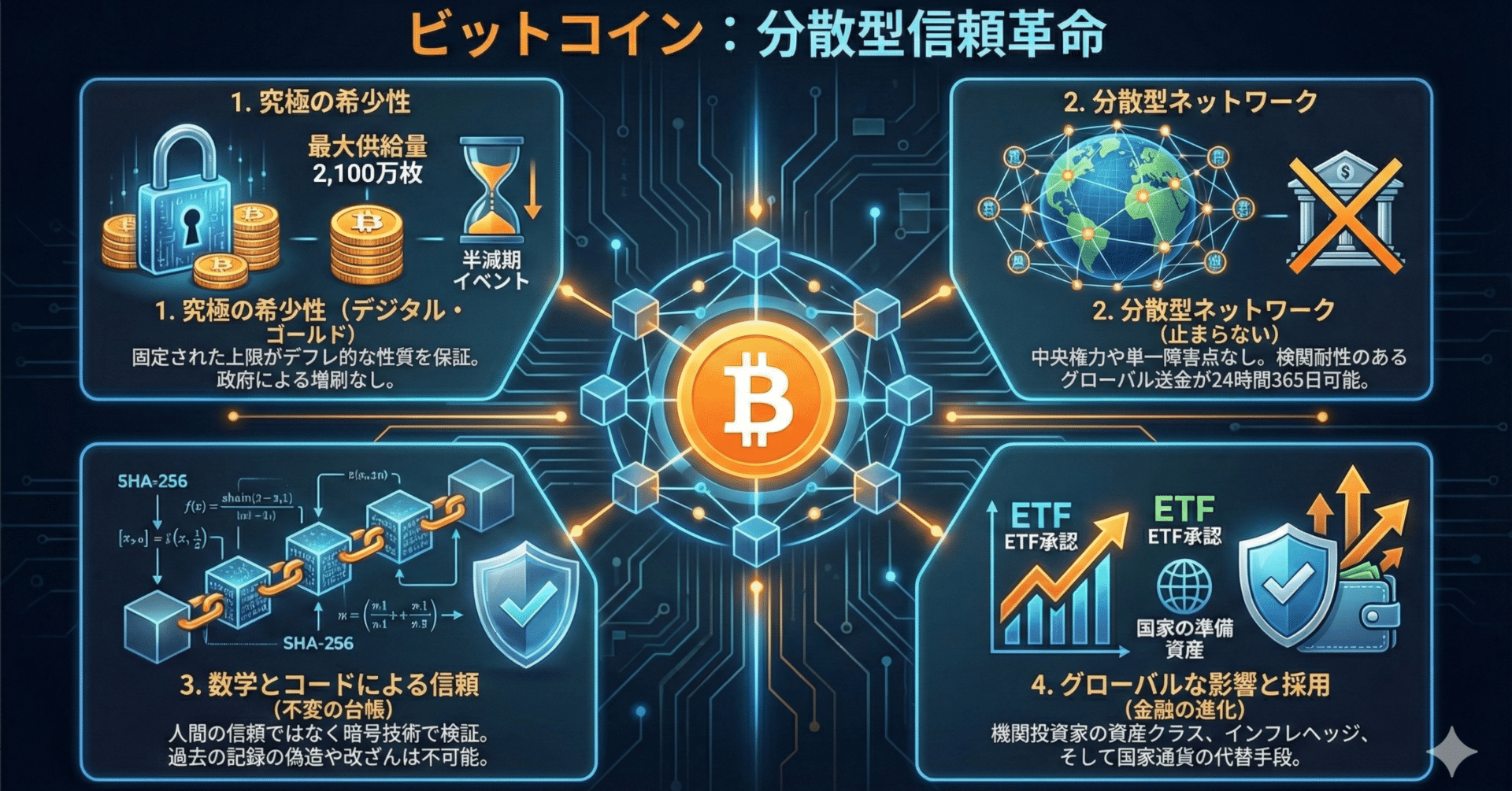 ビットコインの凄いポイント４選｜NISA記録