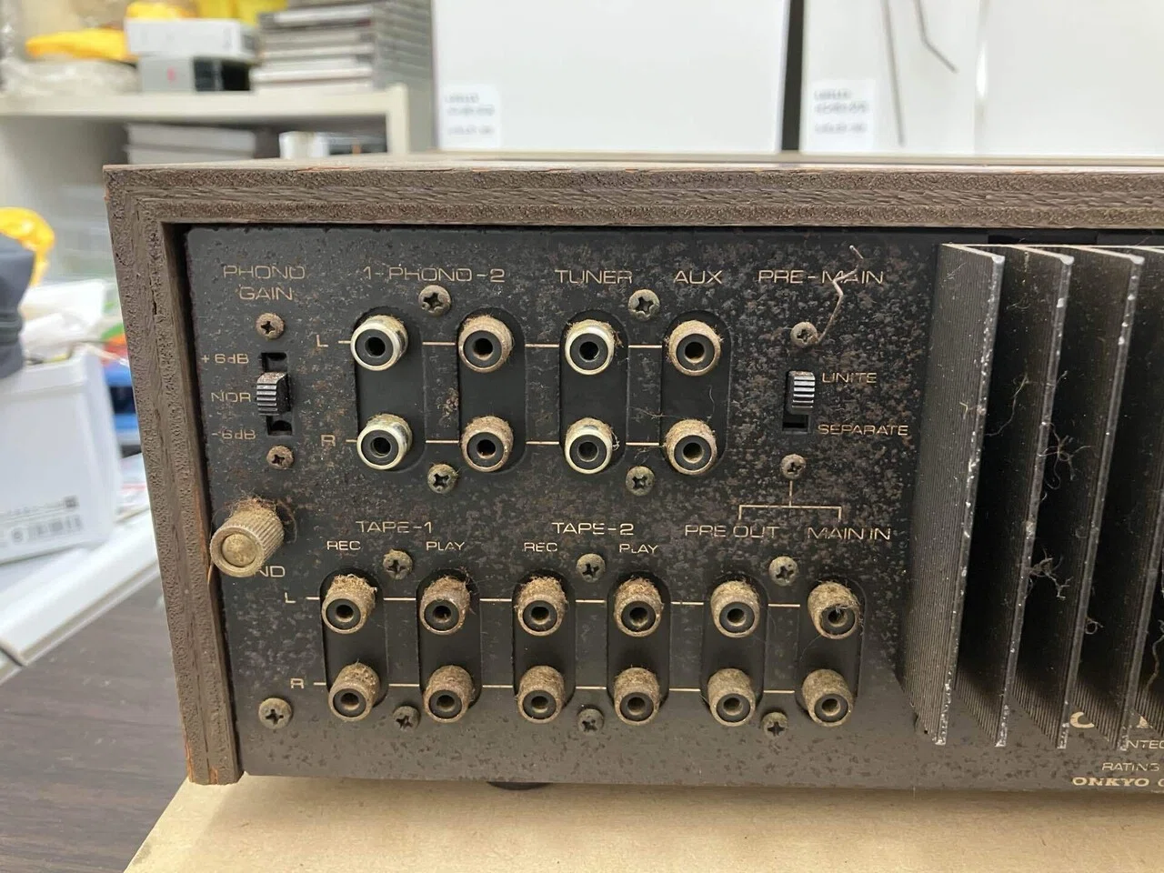Onkyo A-755 その1｜Shion