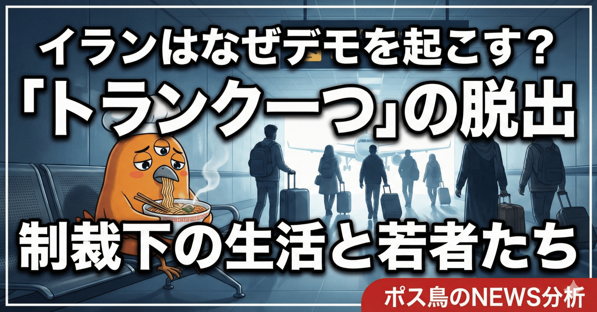 卵を買うのに札束がいる。」食品インフレ64%のイランで、人々はどう生きているのか？月収100ドル、家賃400ドル。計算が合わない国で「バスに住む」人々の家計簿  #イラン #中東 #石油 #アメリカ #｜ポス鳥（ビジネス＆投資NEWS解説）おそらく日本で１番「事業の失敗例を ...