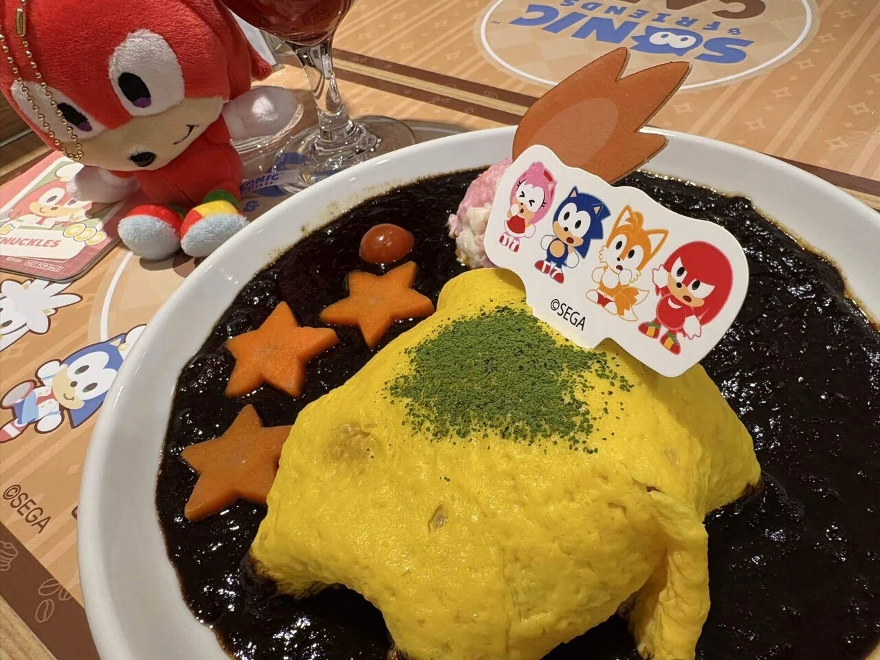 SONIC＆FRIENDSコラボカフェに行ってきたよ｜フワフワマイコニド