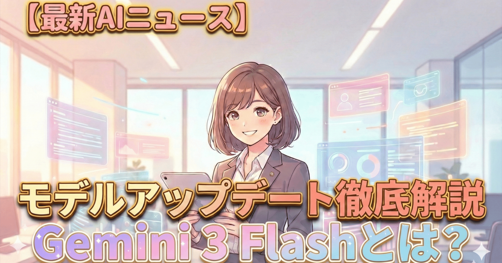 最新AIニュース】モデルアップデート徹底解説‼️Gemini 3 Flashとは