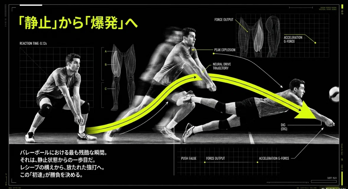 バレーボールにラントレは不要」という誤解。初速を劇的に変える「800m