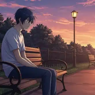 薄暮の旅人