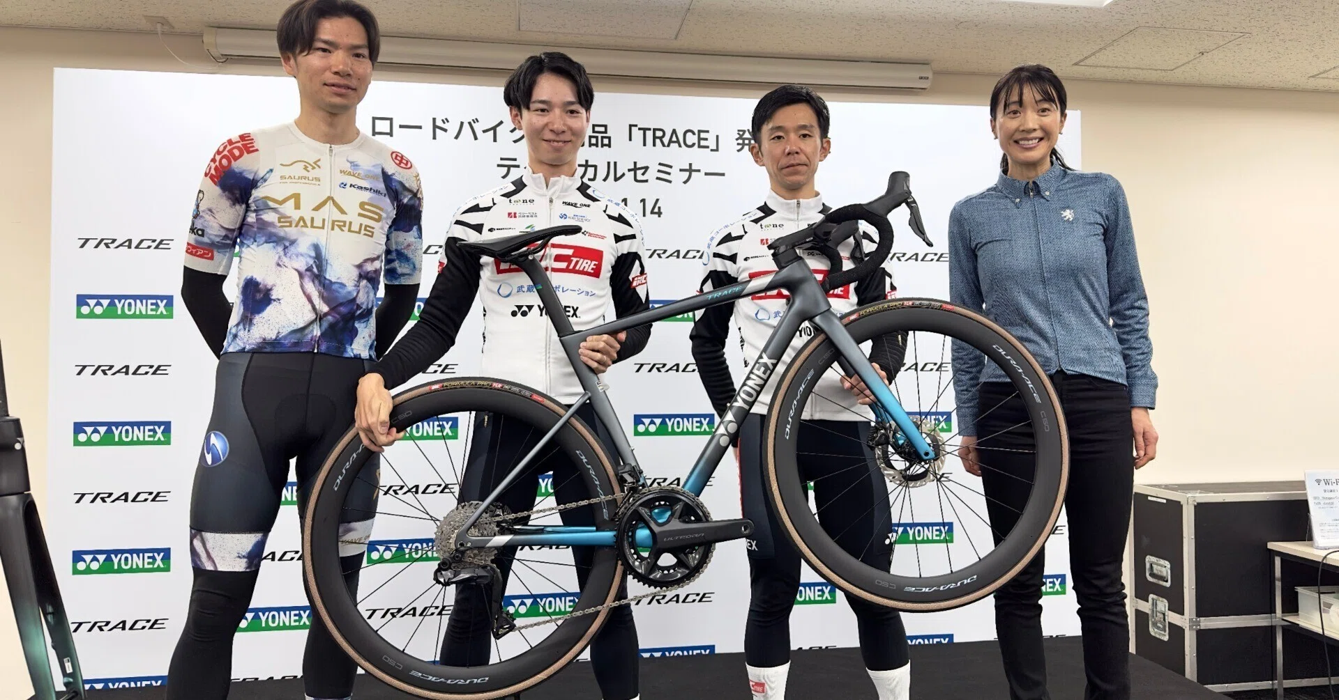 2026シーズン使用の新型バイク YONEX【TRACE】発表 コンセプトは「空気 