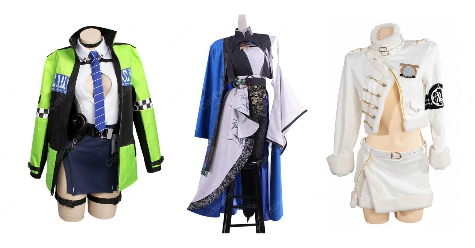 NIKKEコスプレ】D：キラーワイフ、ナユタ、ブラン、ベルベットの衣装が