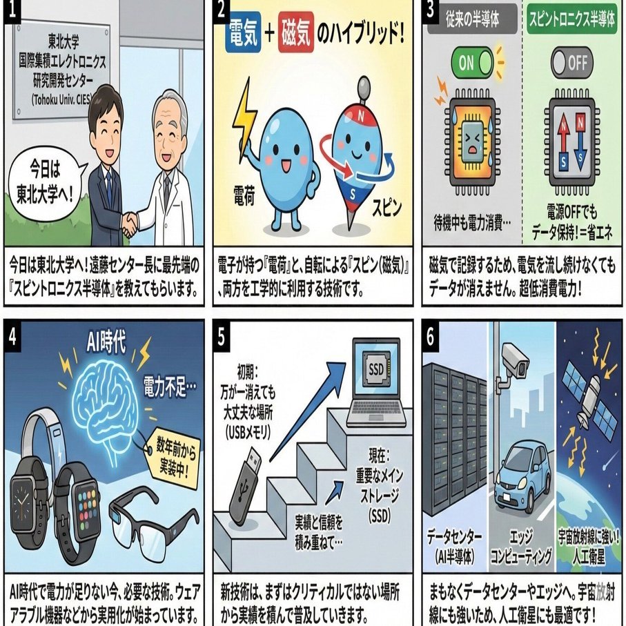 AI時代に注目されるスピントロニクス半導体という存在｜堀江貴文