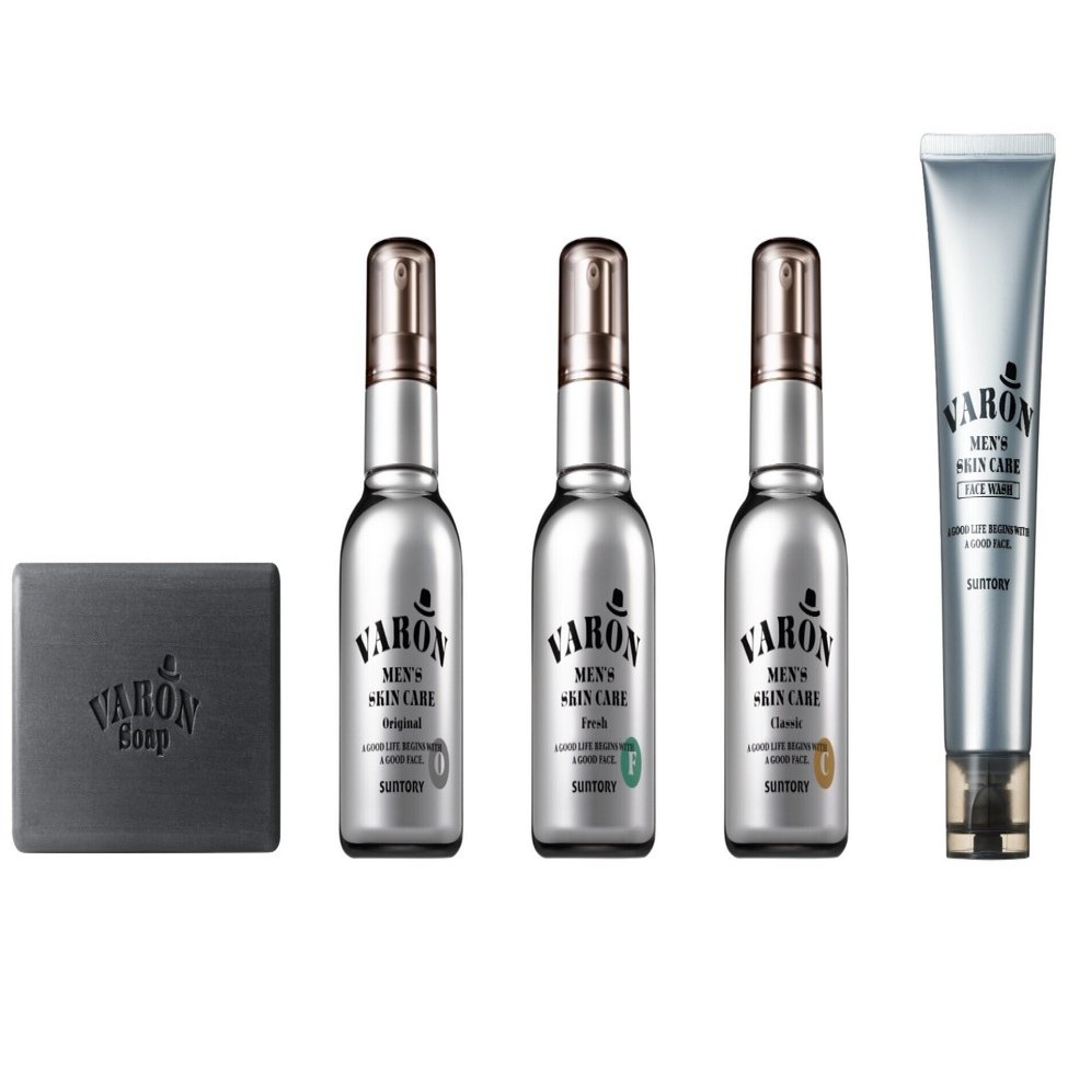 サントリーウエルネス「VARON」、ミドル男性の初スキンケアに寄り添い