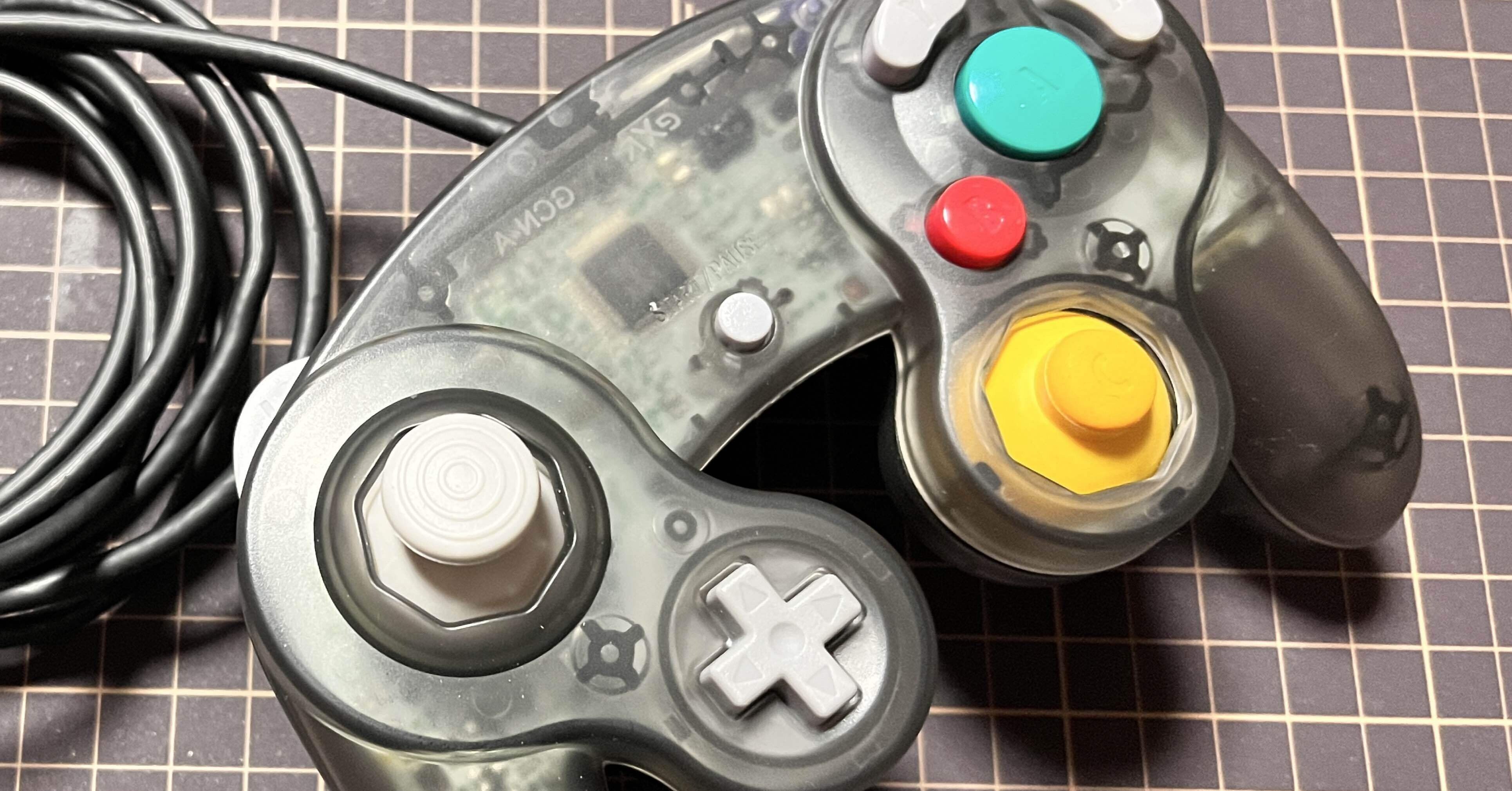 ゲームキューブコントローラーLRボタンカスタム計画｜ぬえ