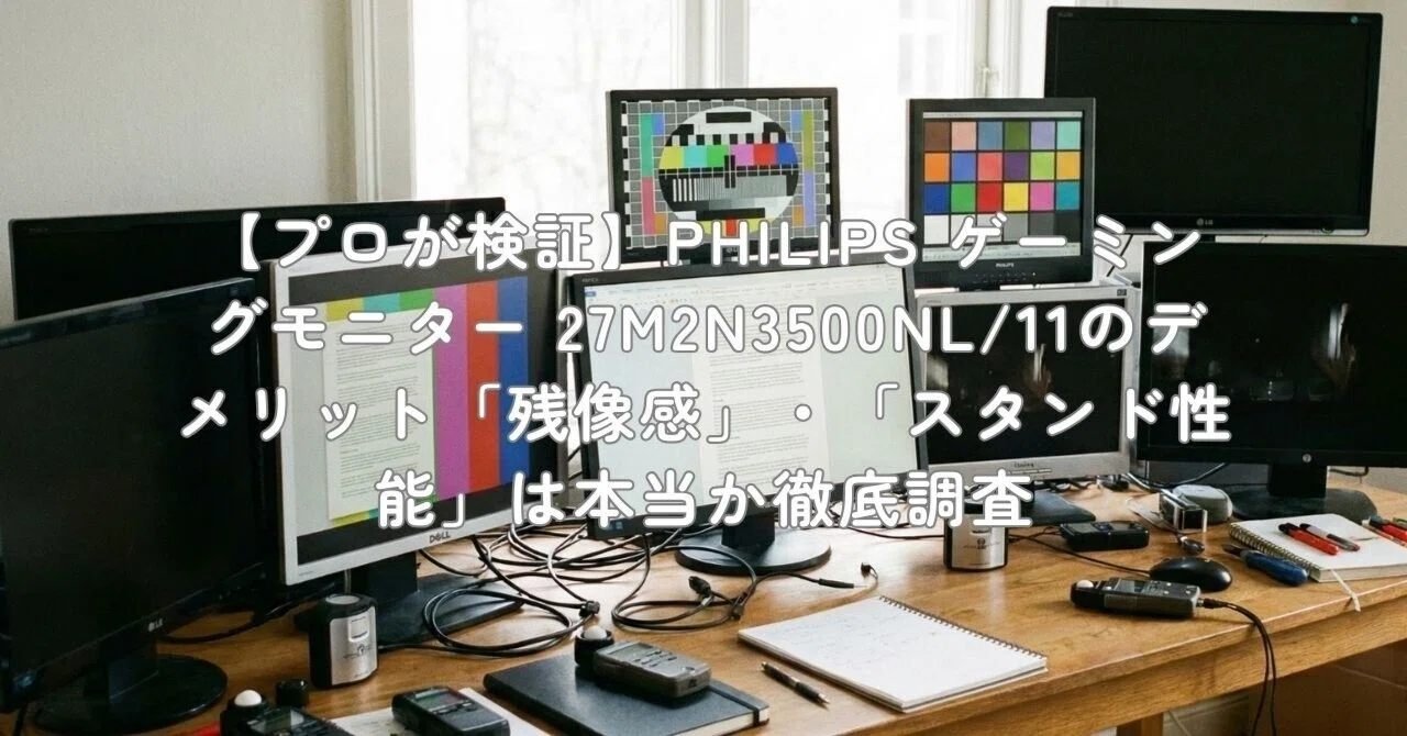 プロが検証】PHILIPS ゲーミングモニター 27M2N3500NL/11のデメリット