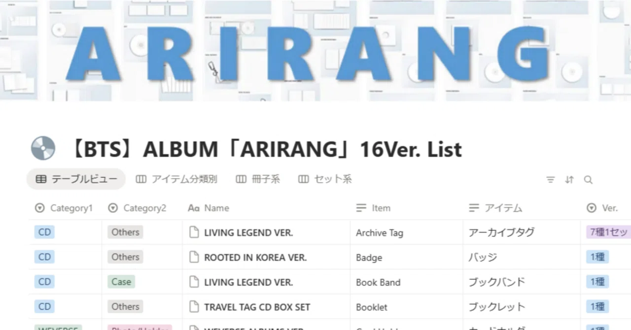 BTS ARIRANG アリラン アルバムセット BTS JAPAN OFFICIAL SITE | NEWS | 【3/13更新】BTS The 5th Album
