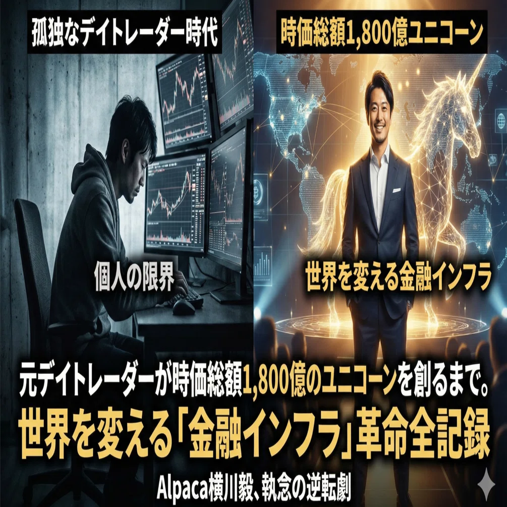 元デイトレーダーが時価総額1,800億のユニコーンを創るまで。世界を