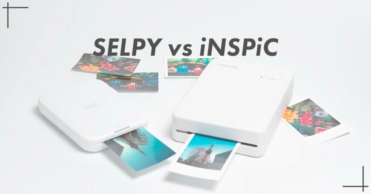 キヤノンのミニフォトプリンターをガチ比較（SELPHY vs iNSPiC）｜こ