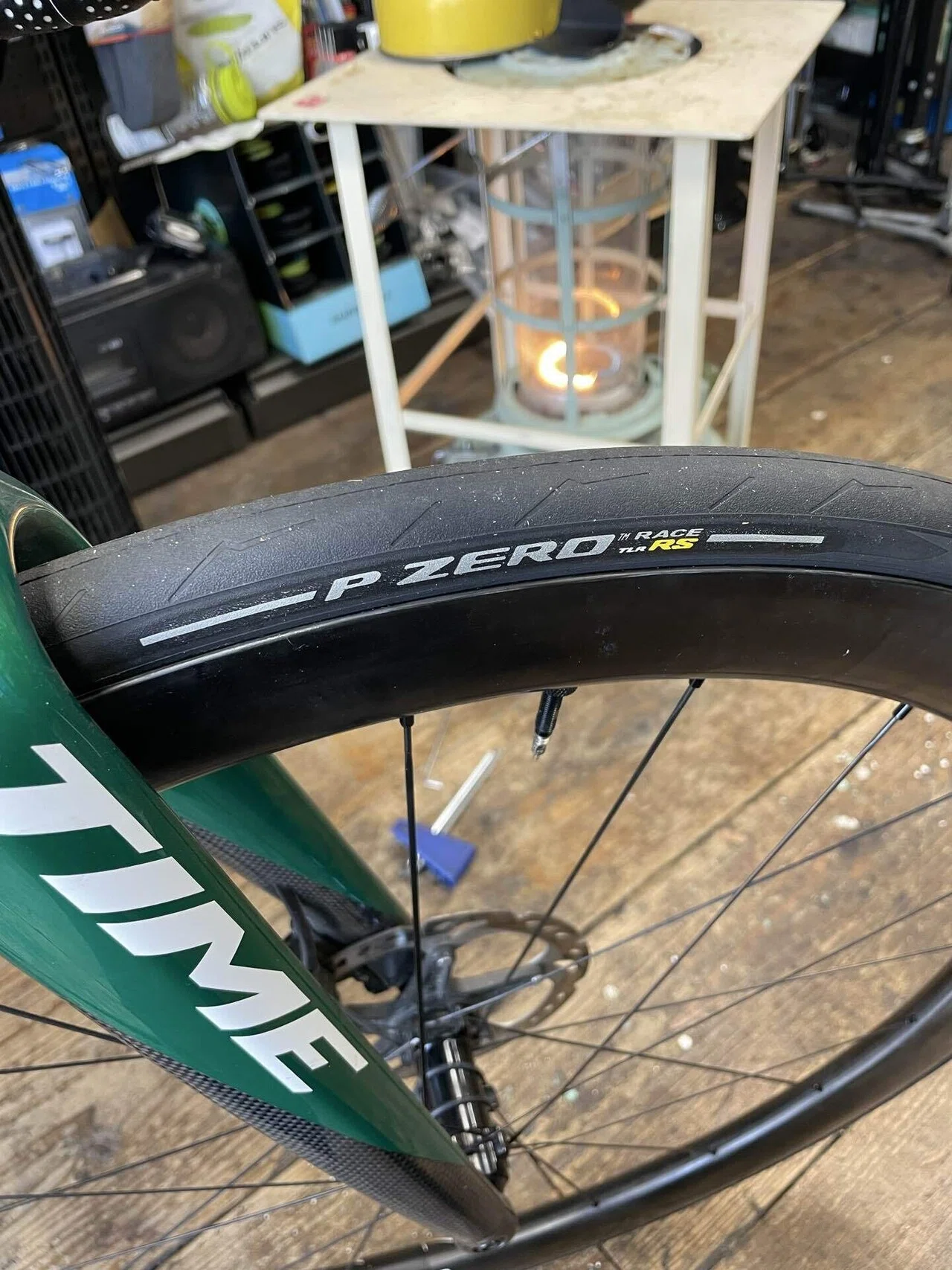 自転車 ホイールバランスキット ホイールバランスとりました。｜齋藤健一