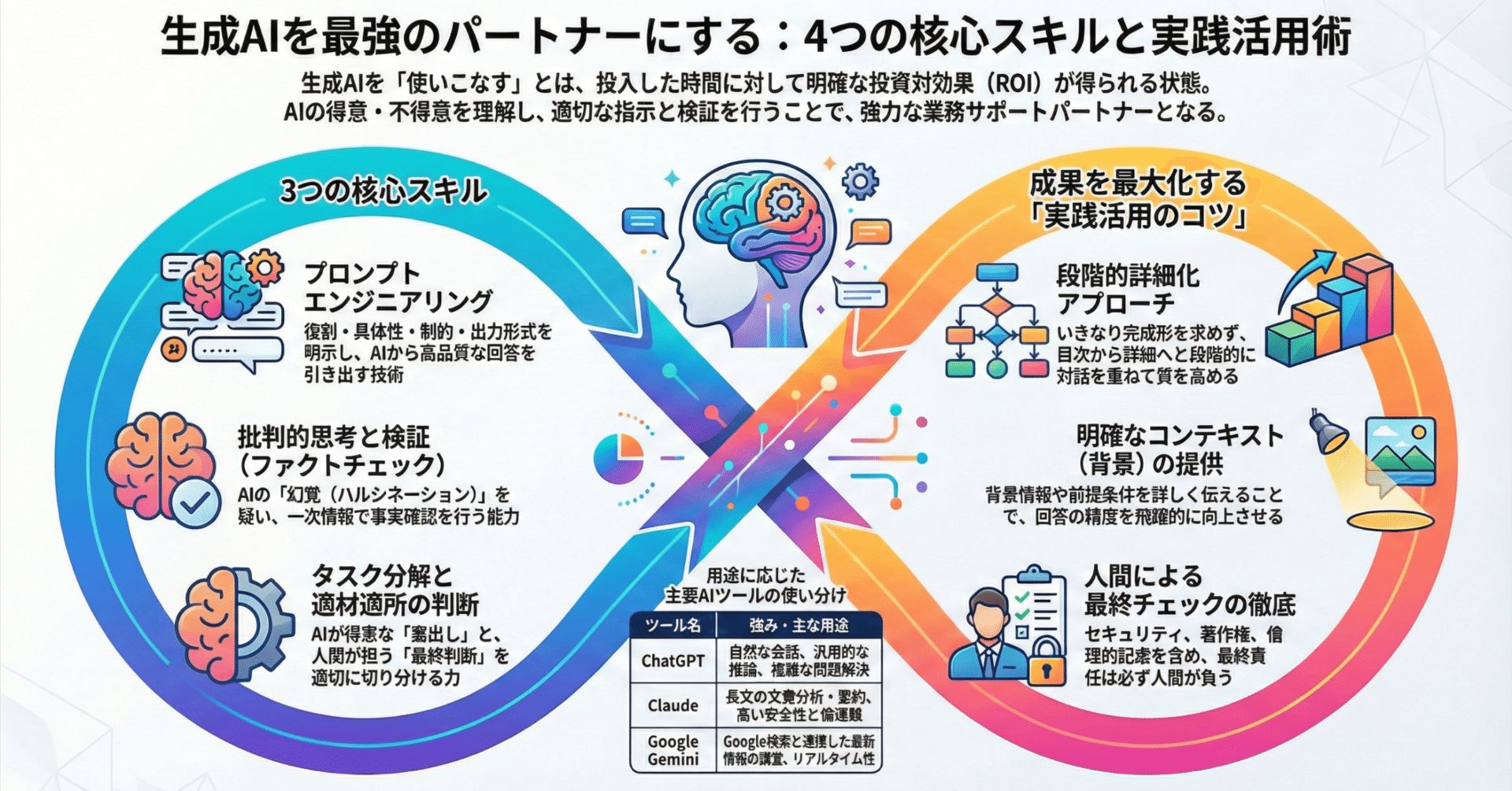 最新技術の活用で差別化：AIスキルマッチング