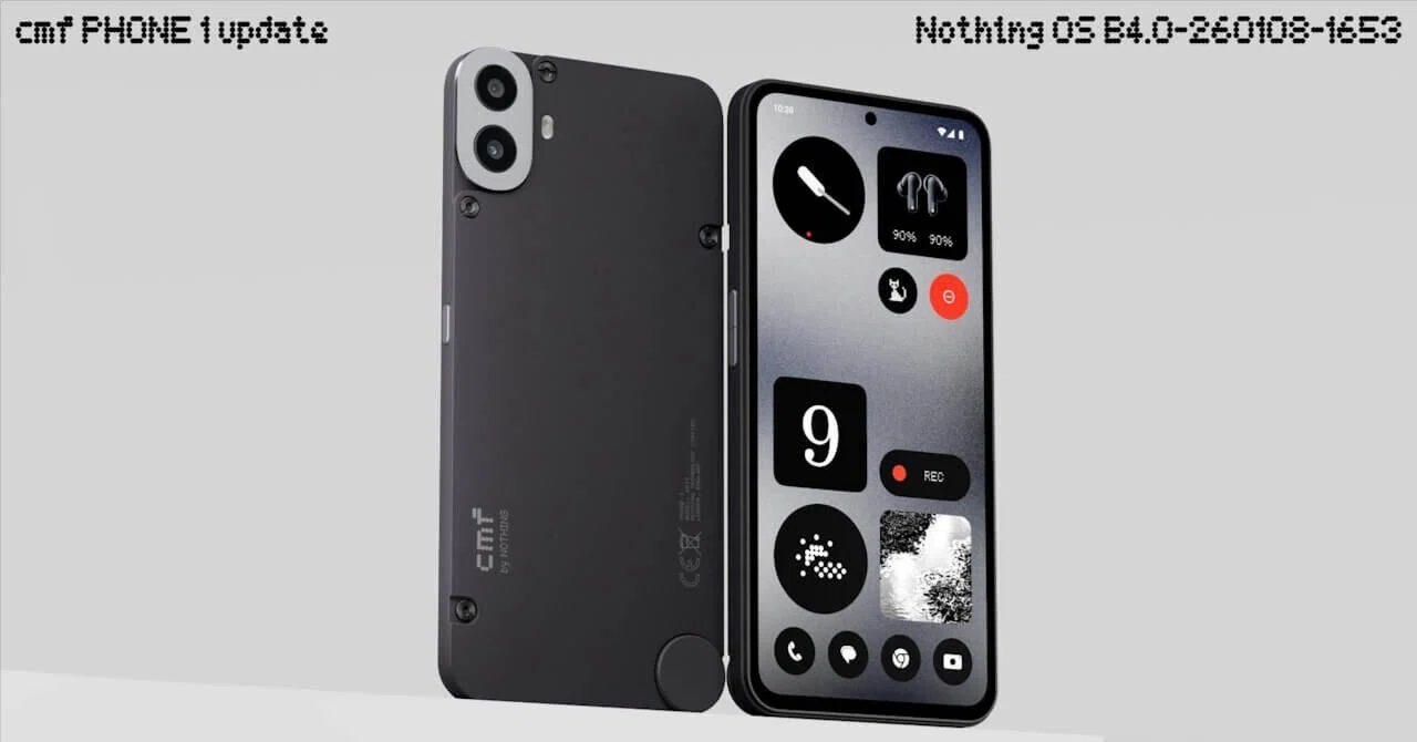 CMF Phone 1に「Nothing OS B4.0」最新アップデートが配信。カメラ機能
