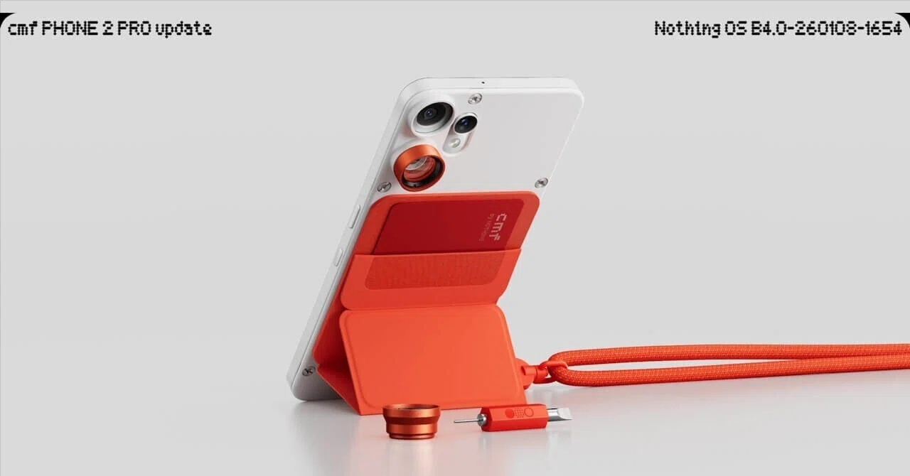 CMF Phone 2 Proに「Nothing OS B4.0」最新アップデート。カメラ機能 
