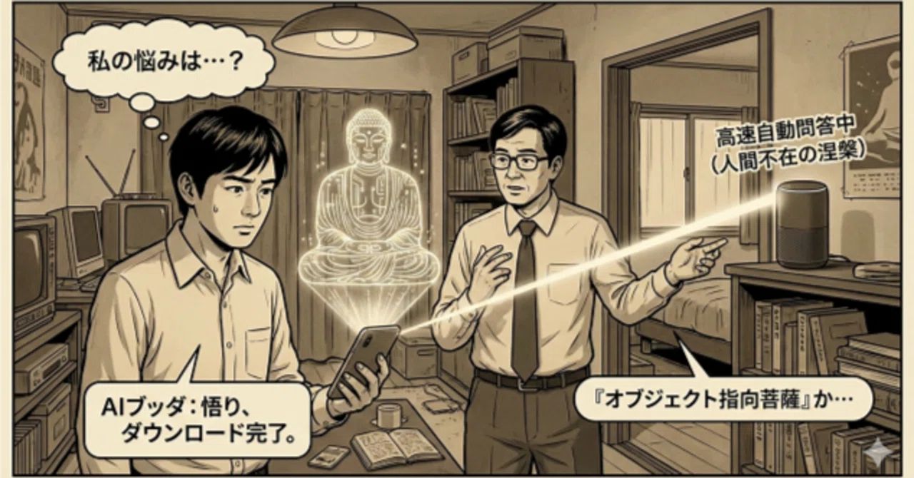 Short-Short: AI Buddha｜amanoobune2025