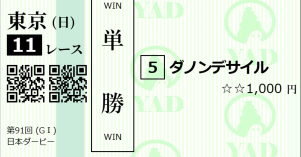 合理的に考えて、単勝。｜四畳半競馬