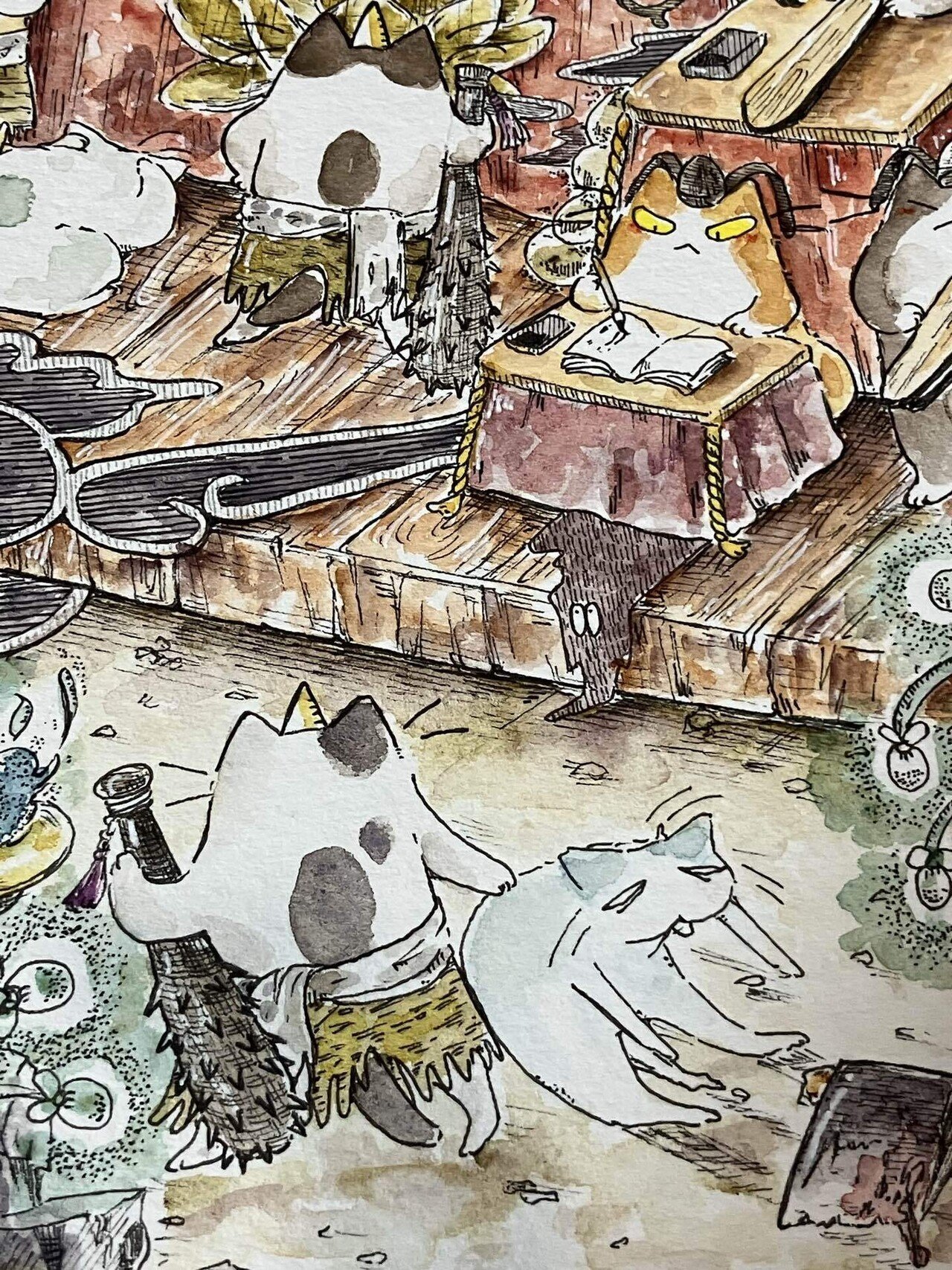 猫の絵　coffeebreak 新年号】Coffee Break'26｜くまきち