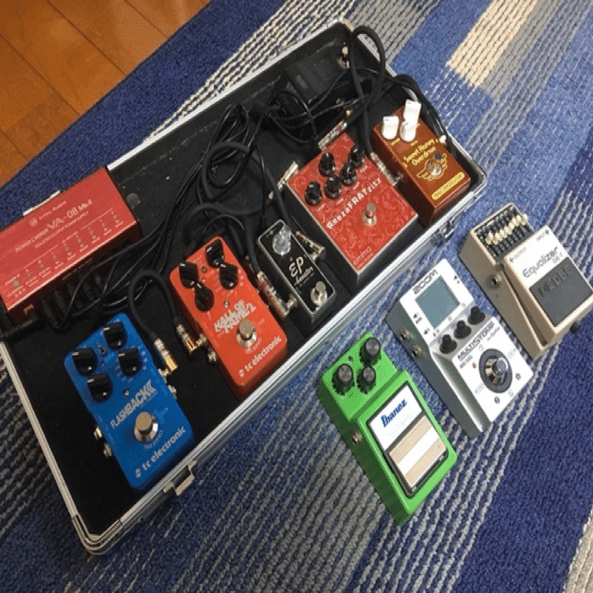 Folkenのメンバーの機材紹介〜ギターエフェクター編〜｜中央大学
