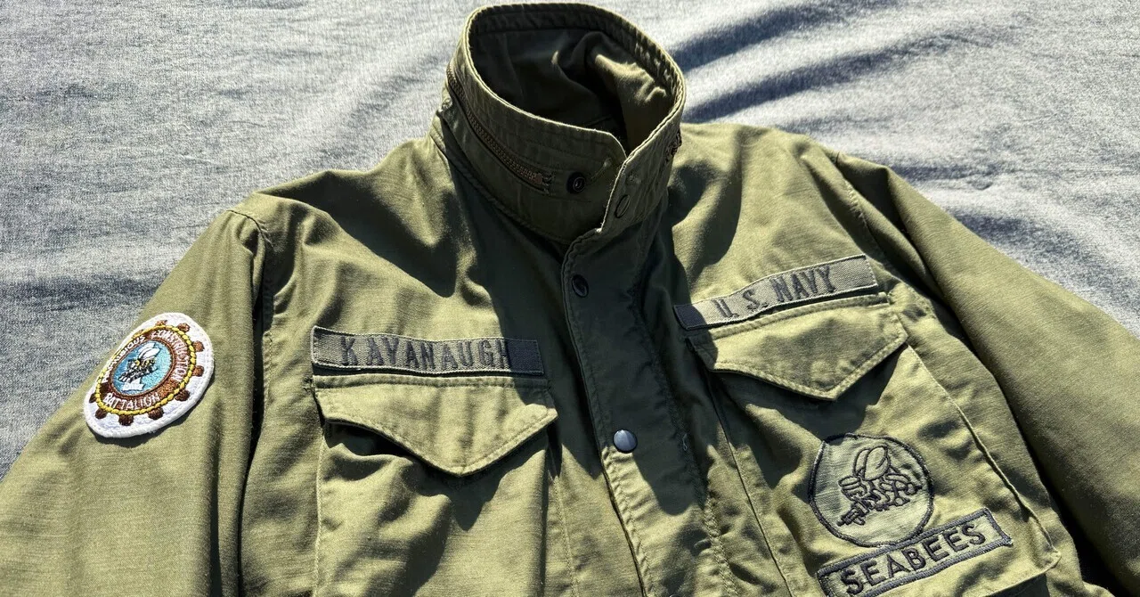 M-65カスタム SEABEES｜NAOSHIYA CUSTOM FACTORY