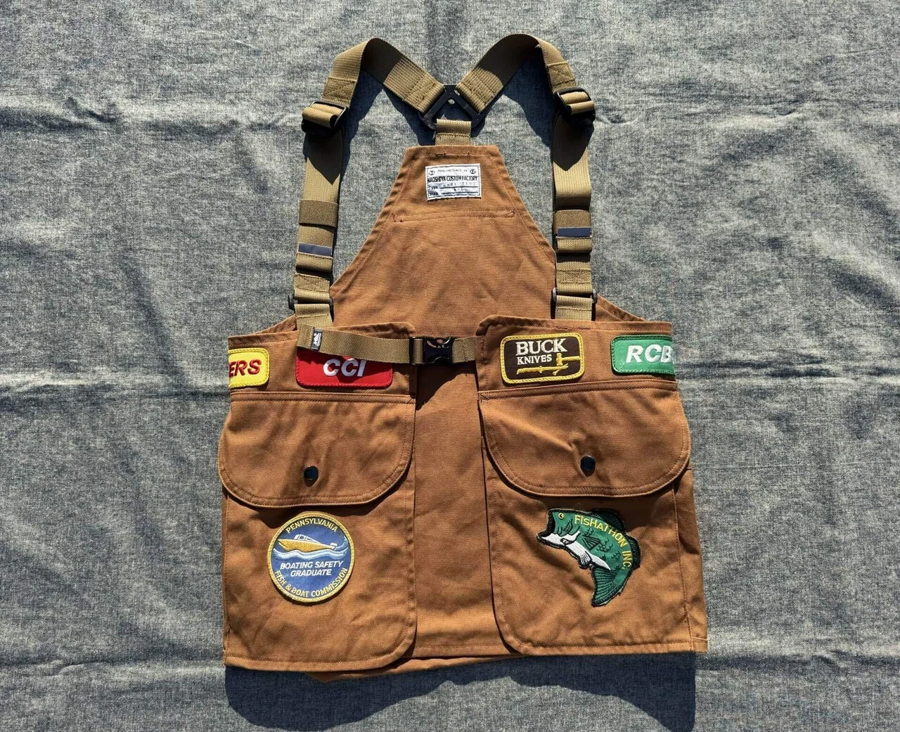 Full Patch Game Vest｜NAOSHIYA CUSTOM FACTORY