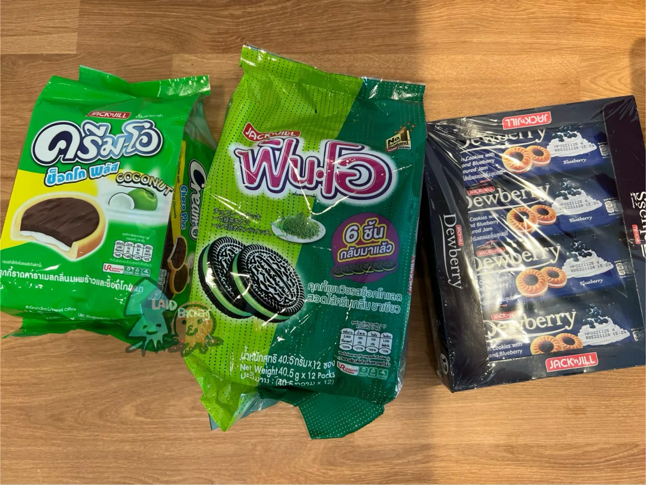 タイで買ったお菓子の空き缶 タイのお菓子「Jack 'n Jill」にハマる理由はクリームにあり！？なか