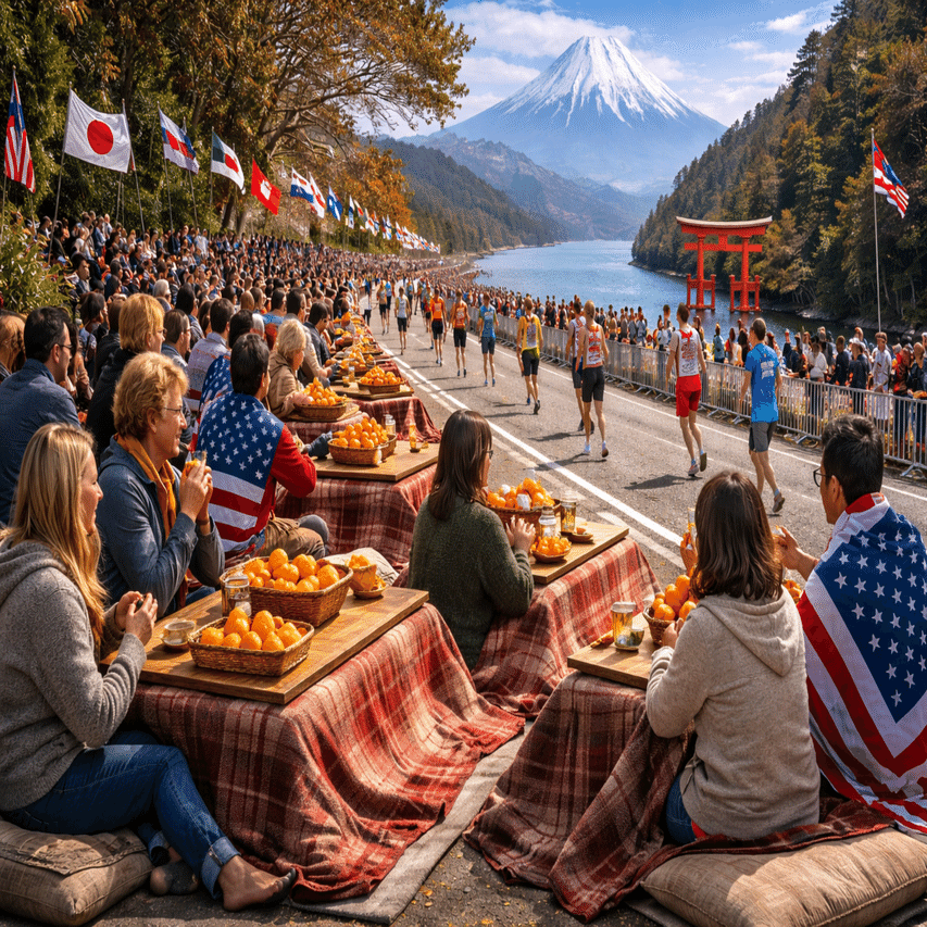 箱根駅伝を「こたつでみかん」で世界に売るという話｜Namba｜Sorare
