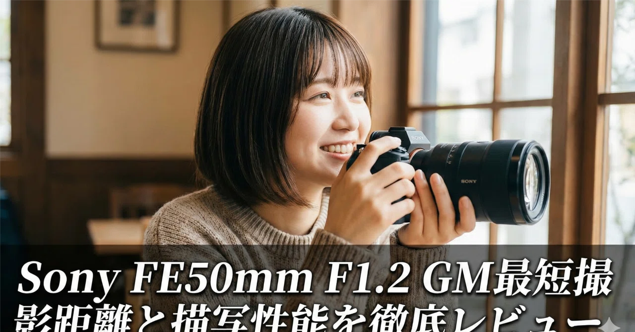Sony FE50mm F1.2 GM最短撮影距離と描写性能を徹底レビュー｜ZAP