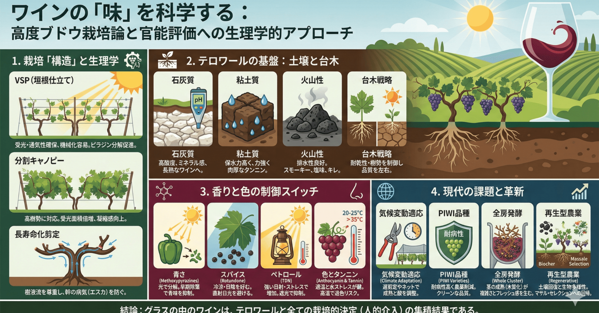 ワインエキスパートエクセレンスのための高度ブドウ栽培論：テロワール