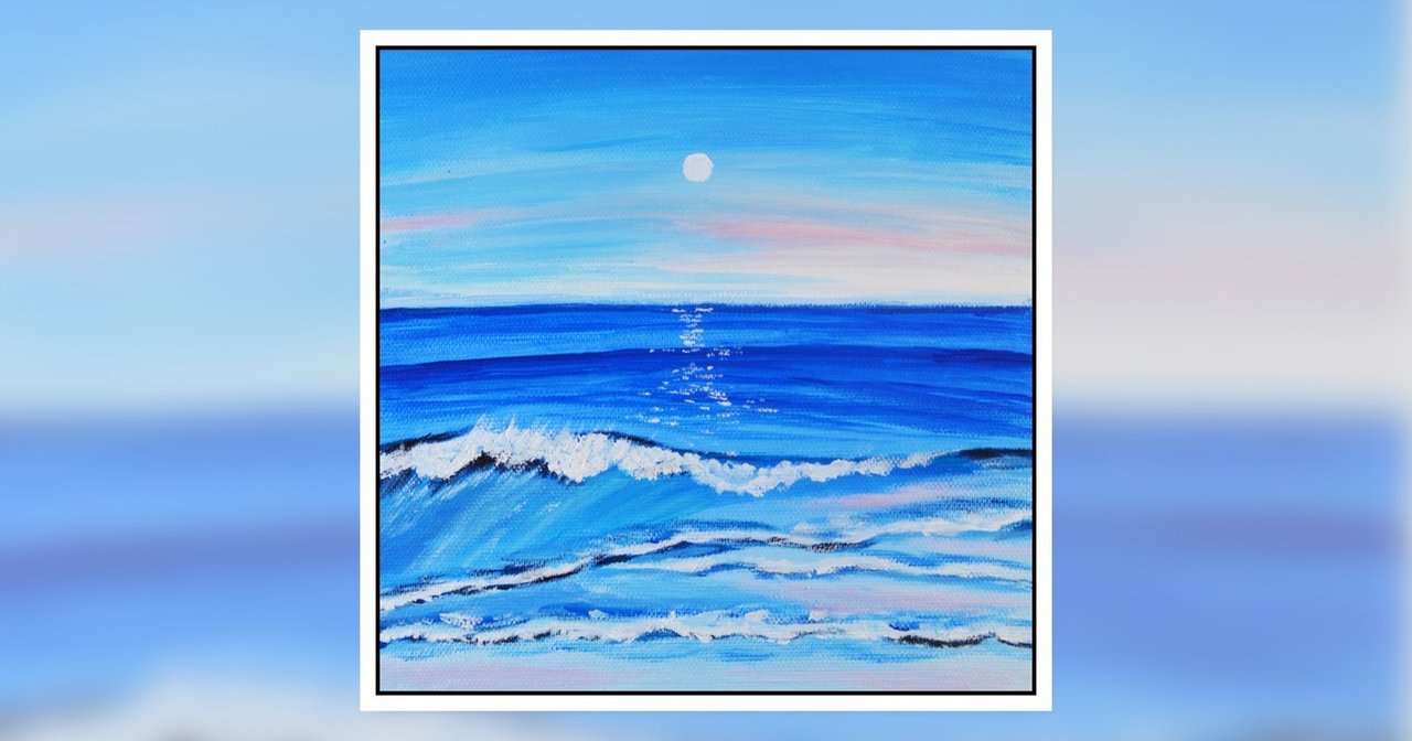 アクリル絵の具を使用した夕暮れと海の描き方 初心者が簡単に絵を描く方法 Junya Art Note アクリル絵の具を使用した夕暮れと海の描き方 初心者が簡単に絵を描く方法 Junya Art Note