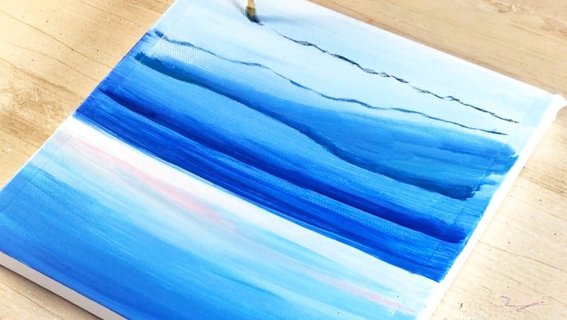 アクリル絵の具を使用した夕暮れと海の描き方 初心者が簡単に絵を描く方法 Junya Art Note アクリル絵の具を使用した夕暮れと海の描き方 初心者が簡単に絵を描く方法 Junya Art Note