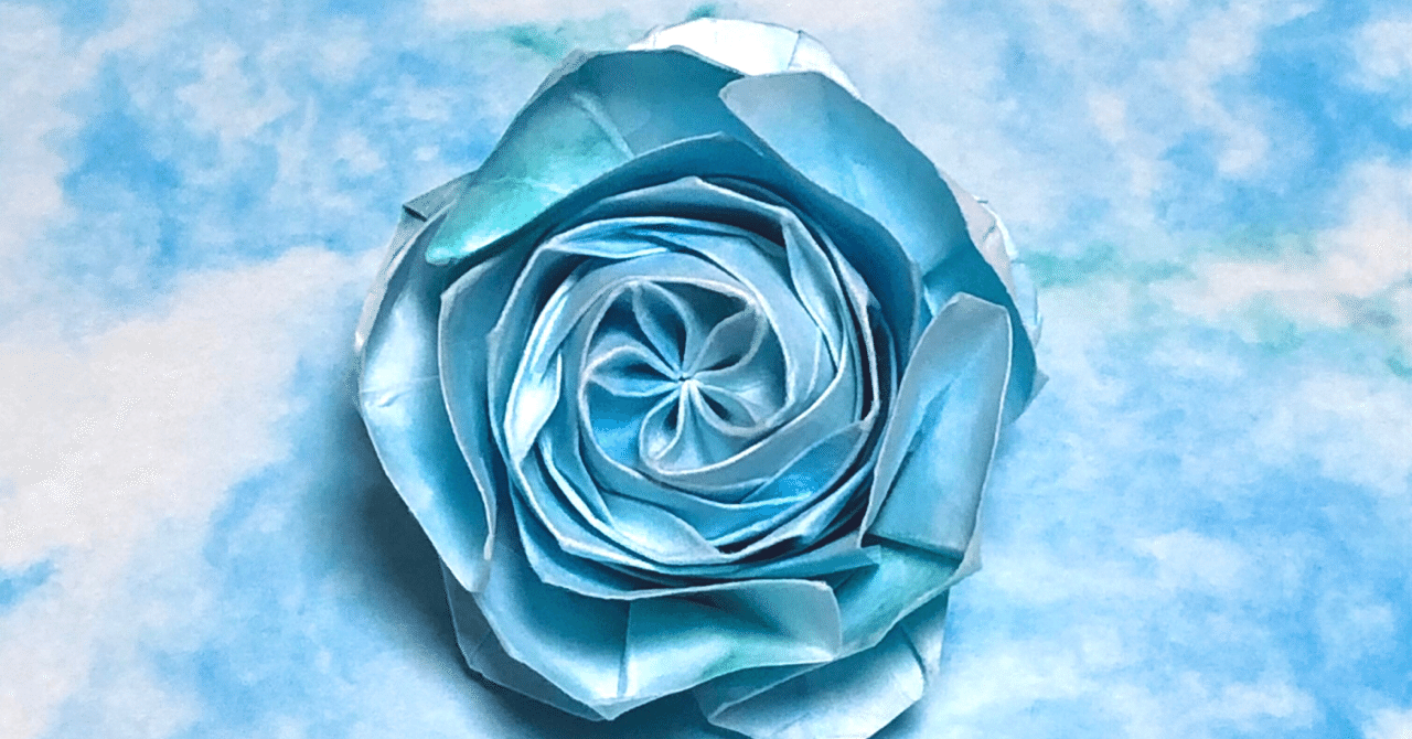 彩雲紙×バラ折り紙・第三弾！ 〜ロゼット咲きのオールドローズ〜｜まさにぃ