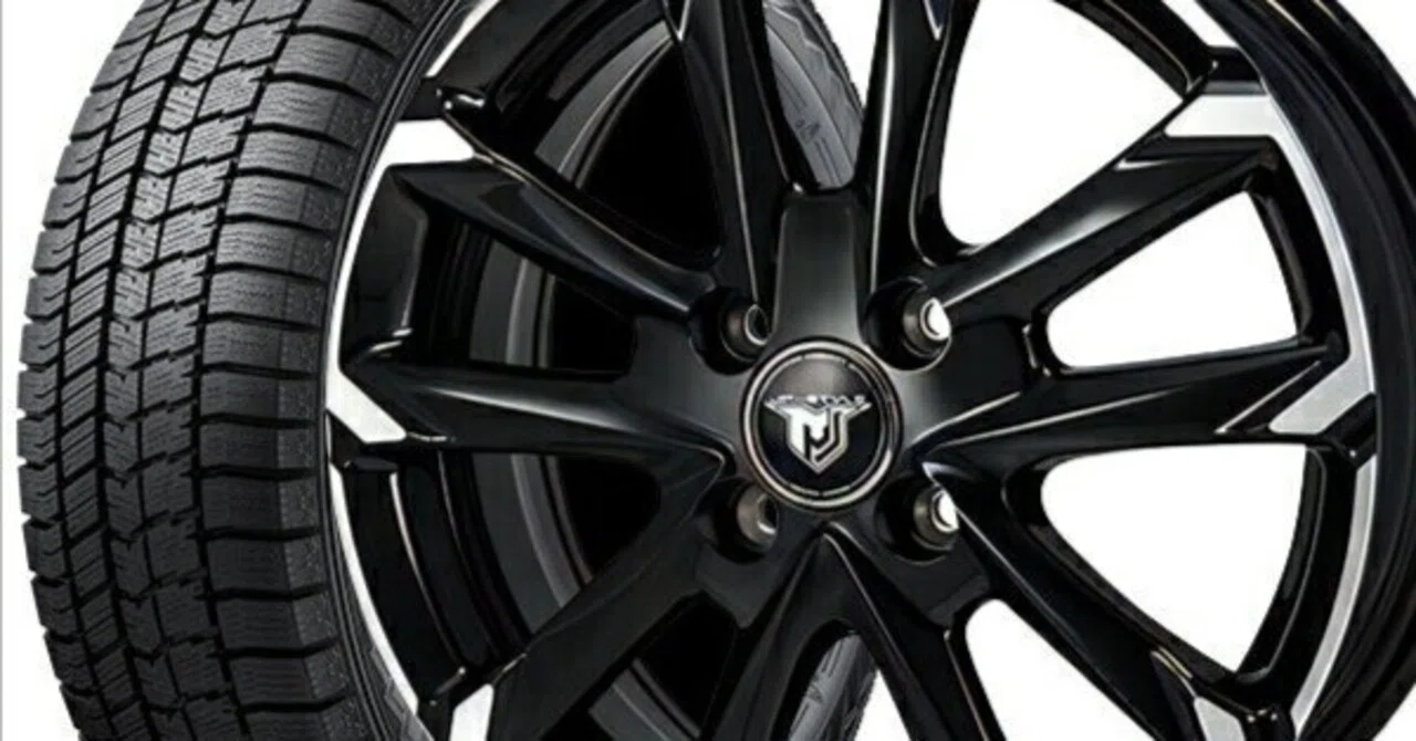 軽自動車用スタッドレスタイヤ&ホイール4本セット 1セット(4本 
