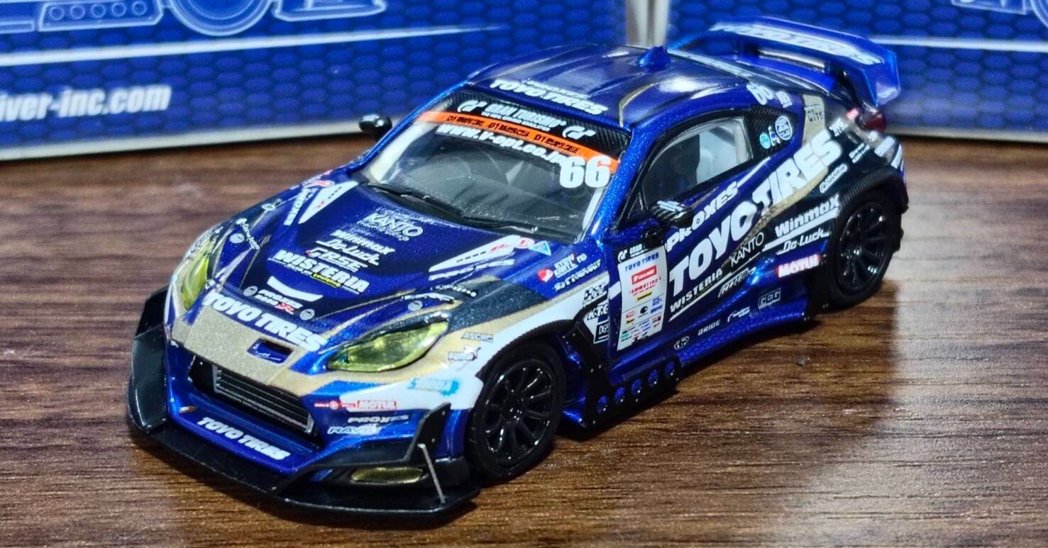 GULLIVER64 1/64 GR86 Team TOYOTIRES DRIFT D1GP 2025 #66｜岡田衛