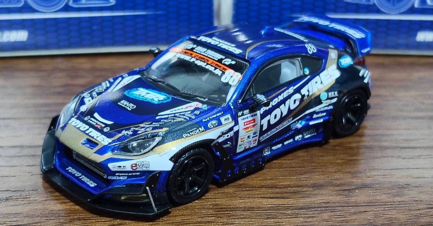 GULLIVER64 1/64 GR86 Team TOYOTIRES DRIFT D1GP 2025 #88｜岡田衛