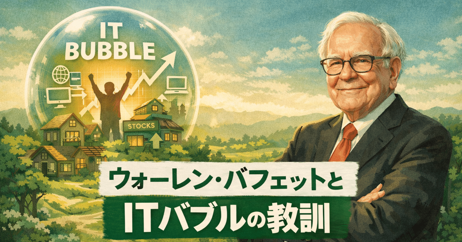 ITバブル崩壊の年、バフェットは何を考えていたのか: Berkshire Hathaway 2000年株主レターから学ぶバフェットの投資哲学｜Graham  Dot (グレアム・ドット)