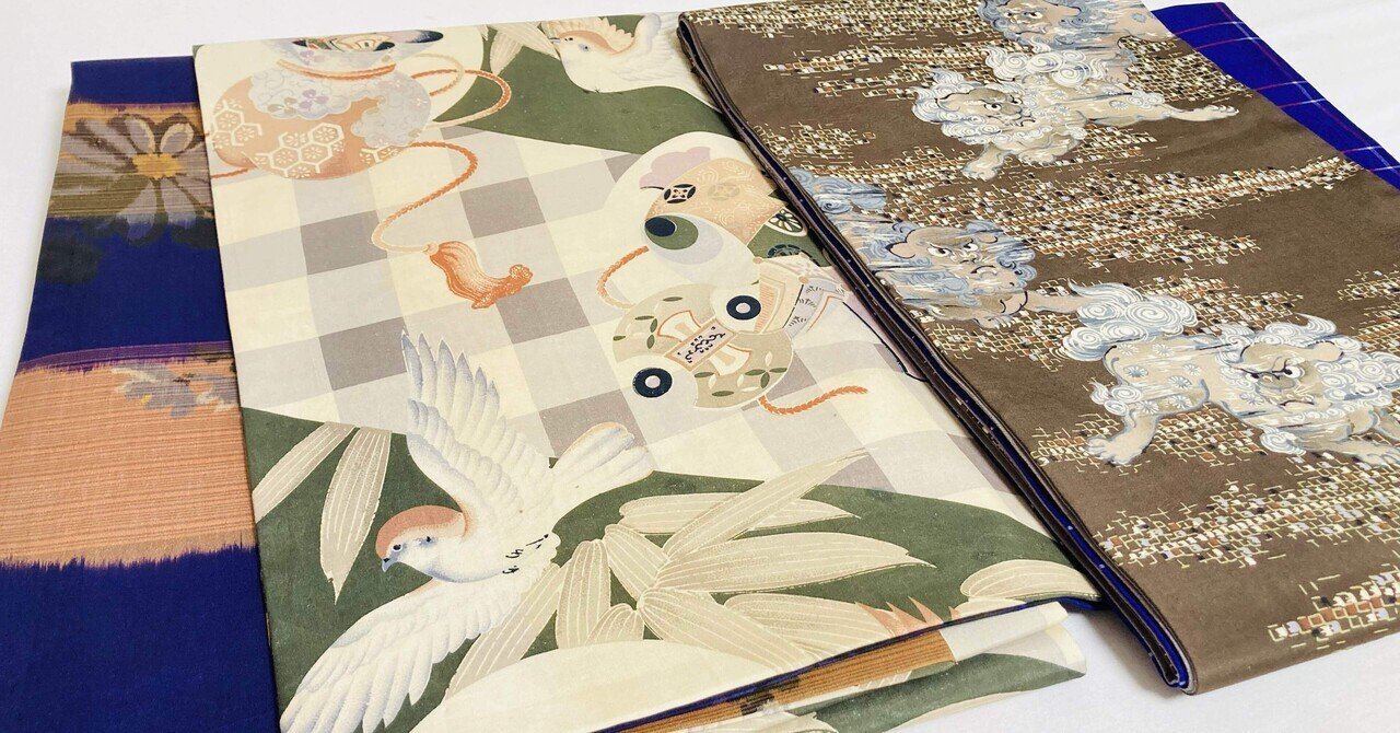 アンティーク古布で作った「昼夜帯」が可愛すぎる｜日本の着物仕立て処