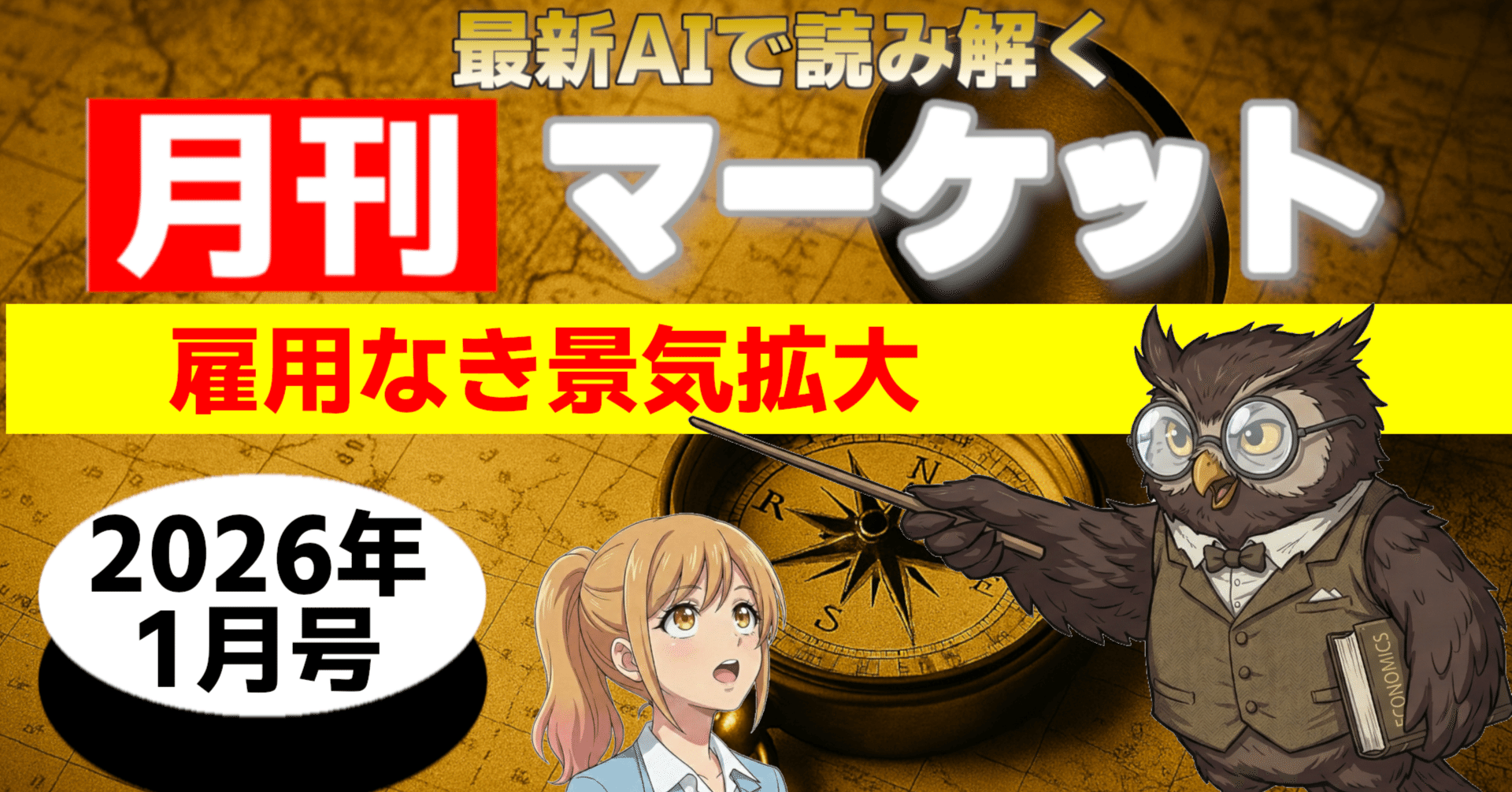 2026年1月のマーケット - 振り返りと展望｜ふくろうハカセ