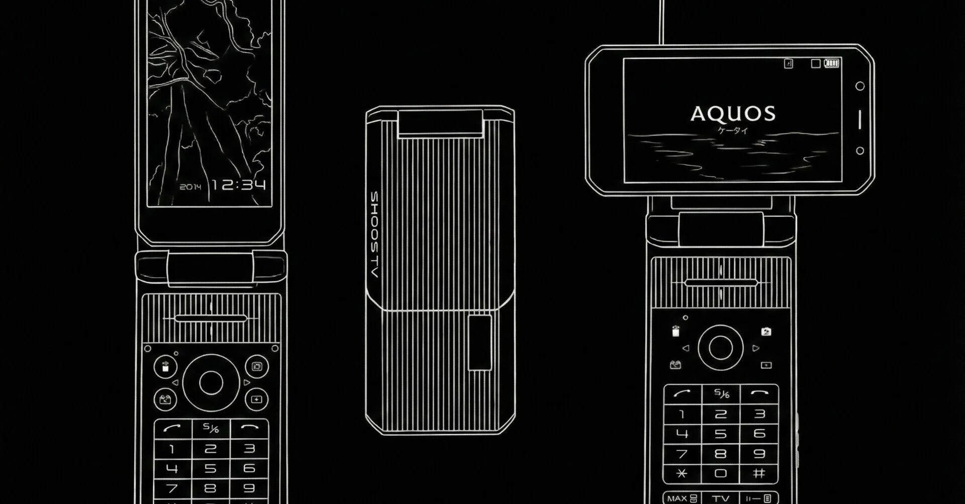 g07 革命のギミック：AQUOSケータイ SoftBank 905SHが切り拓いた