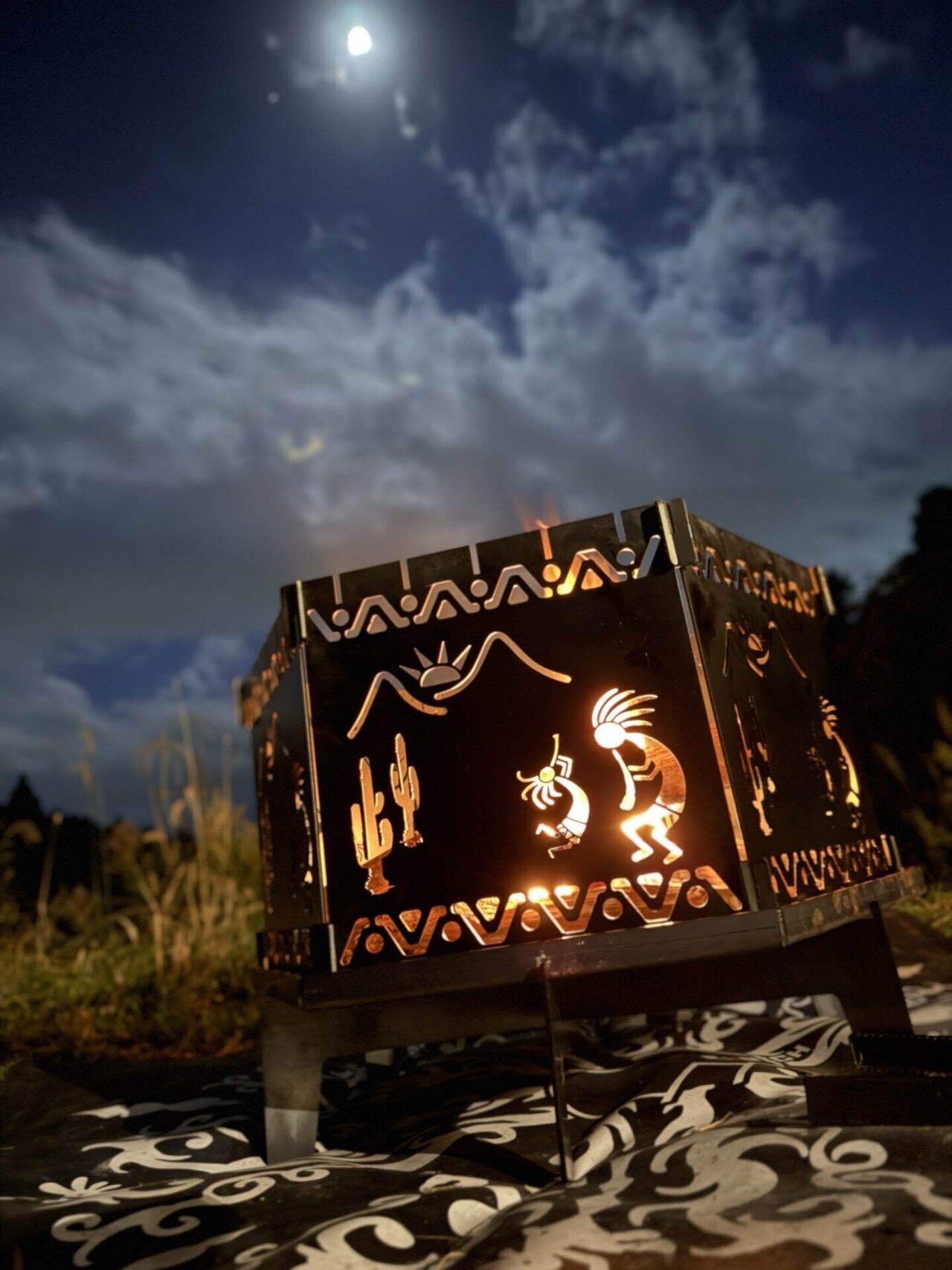 enrich 焚き火台 ココペリヘキサゴン｜shu.camping